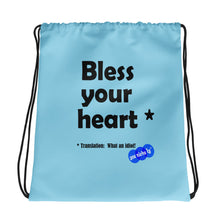 Load image into Gallery viewer, BLESS YOUR HEART - YOUNICHELY - Drawstring bag
