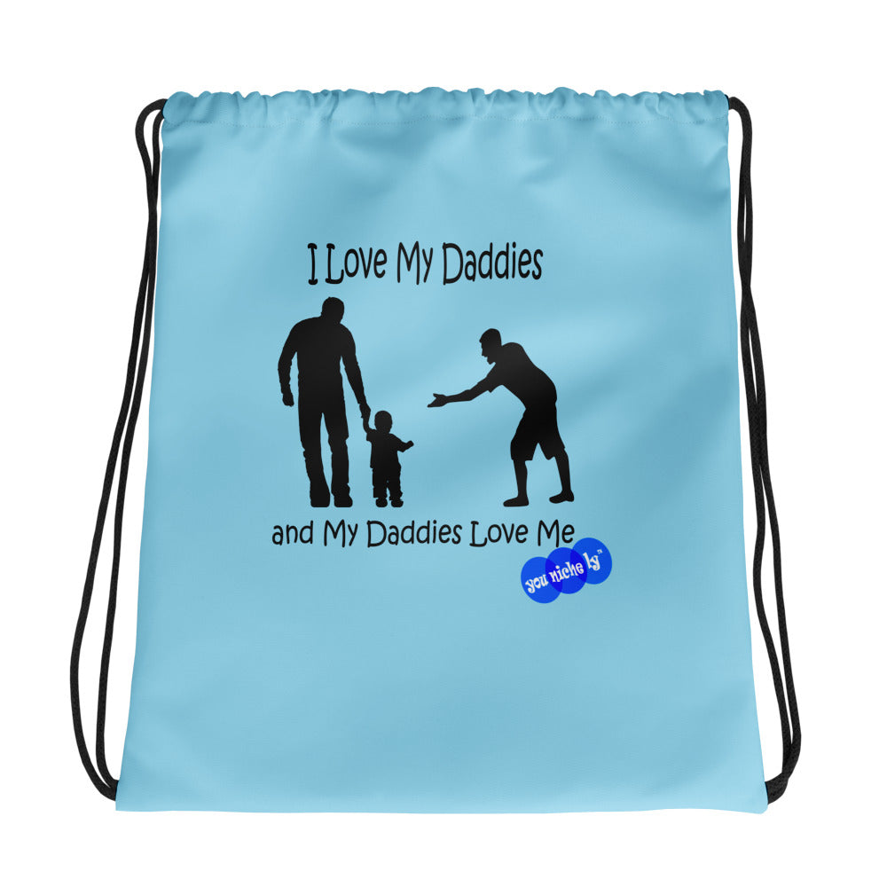 I LOVE MY DADDIES - YOUNICHELY - Drawstring bag