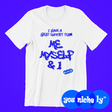 Load image into Gallery viewer, MY SUPPORT TEAM - YOUNICHELY - Youth Short Sleeve T-Shirt
