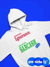 Load image into Gallery viewer, SARCASM - YOUNICHELY - Unisex Hoodie
