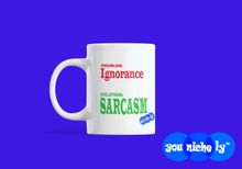 Load image into Gallery viewer, SARCASM - YOUNICHELY - White glossy mug
