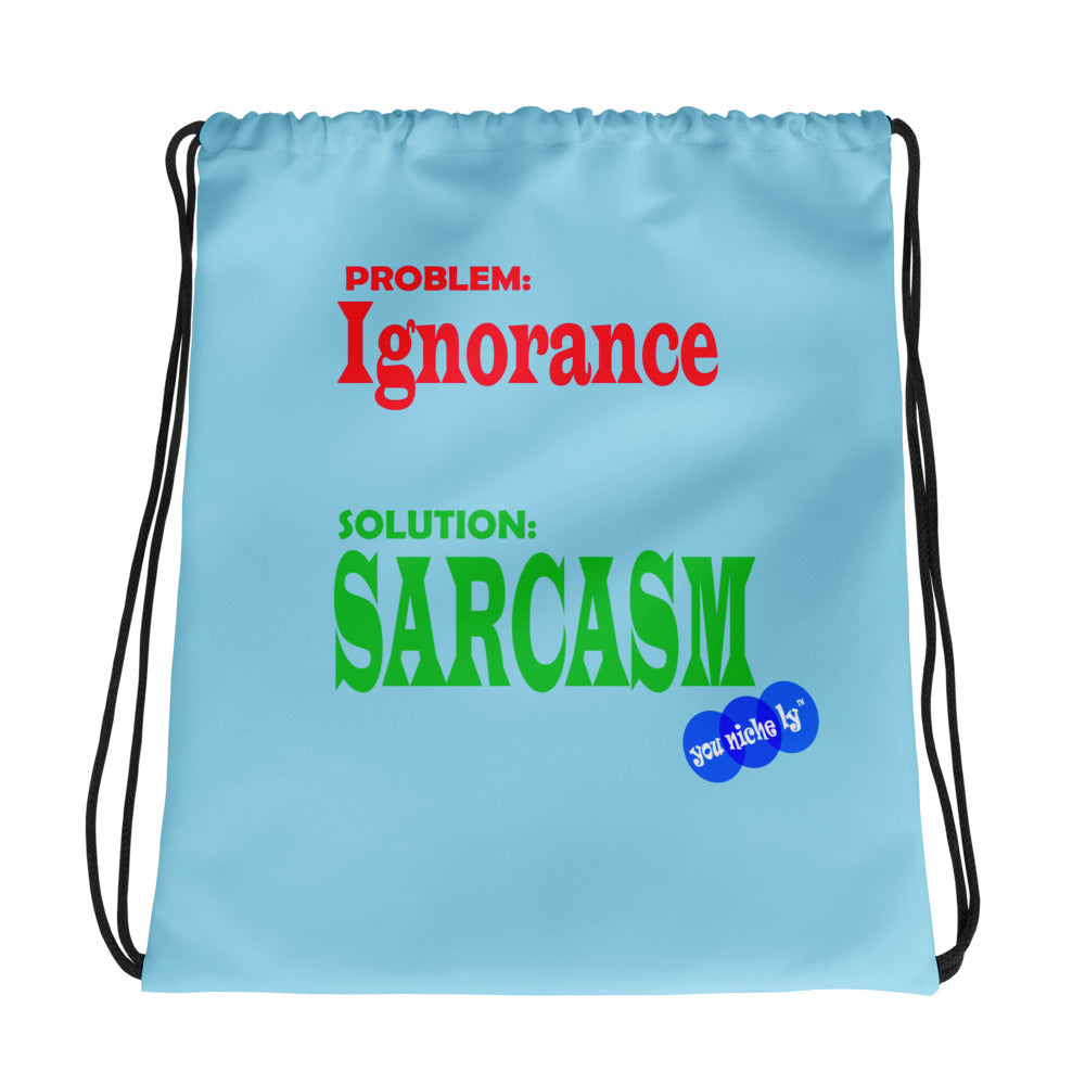 SARCASM - YOUNICHELY - Drawstring bag