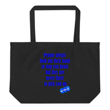 Load image into Gallery viewer, HAND OUT - YOUNICHELY - Large organic tote bag

