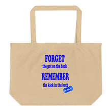 Load image into Gallery viewer, FORGET - YOUNICHELY - Large organic tote bag
