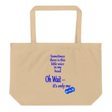 Load image into Gallery viewer, VOICES - YOUNICHELY - Large organic tote bag
