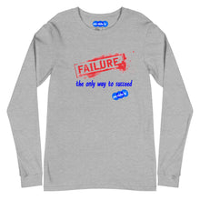 Load image into Gallery viewer, FAILURE TO SUCCEED - YOUNICHELY - Unisex Long Sleeve Tee
