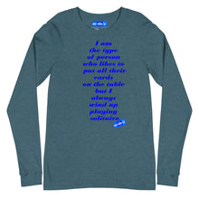 Load image into Gallery viewer, SOLITAIRE - YOUNICHELY - Unisex Long Sleeve Tee
