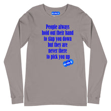 Load image into Gallery viewer, HAND OUT - YOUNICHELY - Unisex Long Sleeve Tee
