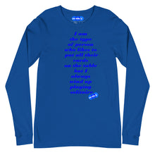 Load image into Gallery viewer, SOLITAIRE - YOUNICHELY - Unisex Long Sleeve Tee
