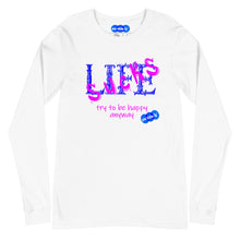 Load image into Gallery viewer, LIFE SUCKS - YOUNICHELY - Unisex Long Sleeve Tee
