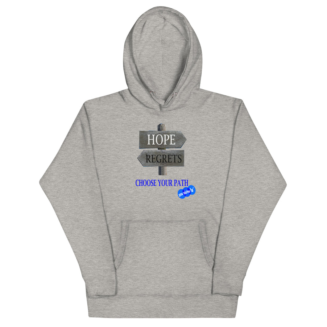 HOPE REGRET CHOOSE - YOUNICHELY - Unisex Hoodie