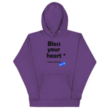 Load image into Gallery viewer, BLESS YOUR HEART - YOUNICHELY - Unisex Hoodie
