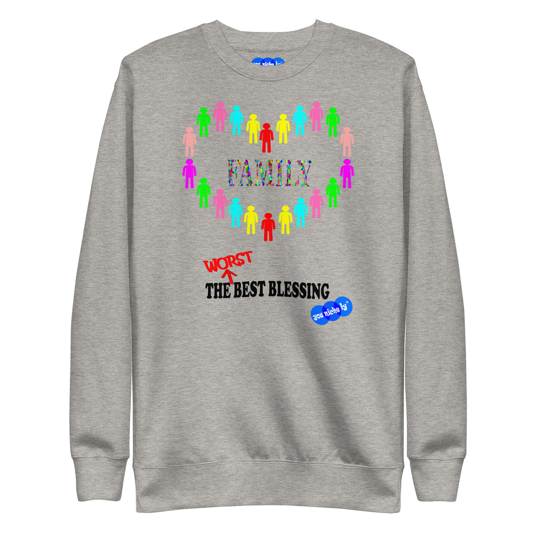 FAMILY - YOUNICHELY - Unisex Premium Sweatshirt