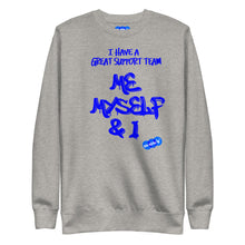 Load image into Gallery viewer, MY SUPPORT TEAM - YOUNICHELY - Unisex Premium Sweatshirt
