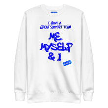 Load image into Gallery viewer, MY SUPPORT TEAM - YOUNICHELY - Unisex Premium Sweatshirt
