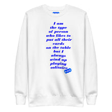 Load image into Gallery viewer, SOLITAIRE - YOUNICHELY - Unisex Premium Sweatshirt
