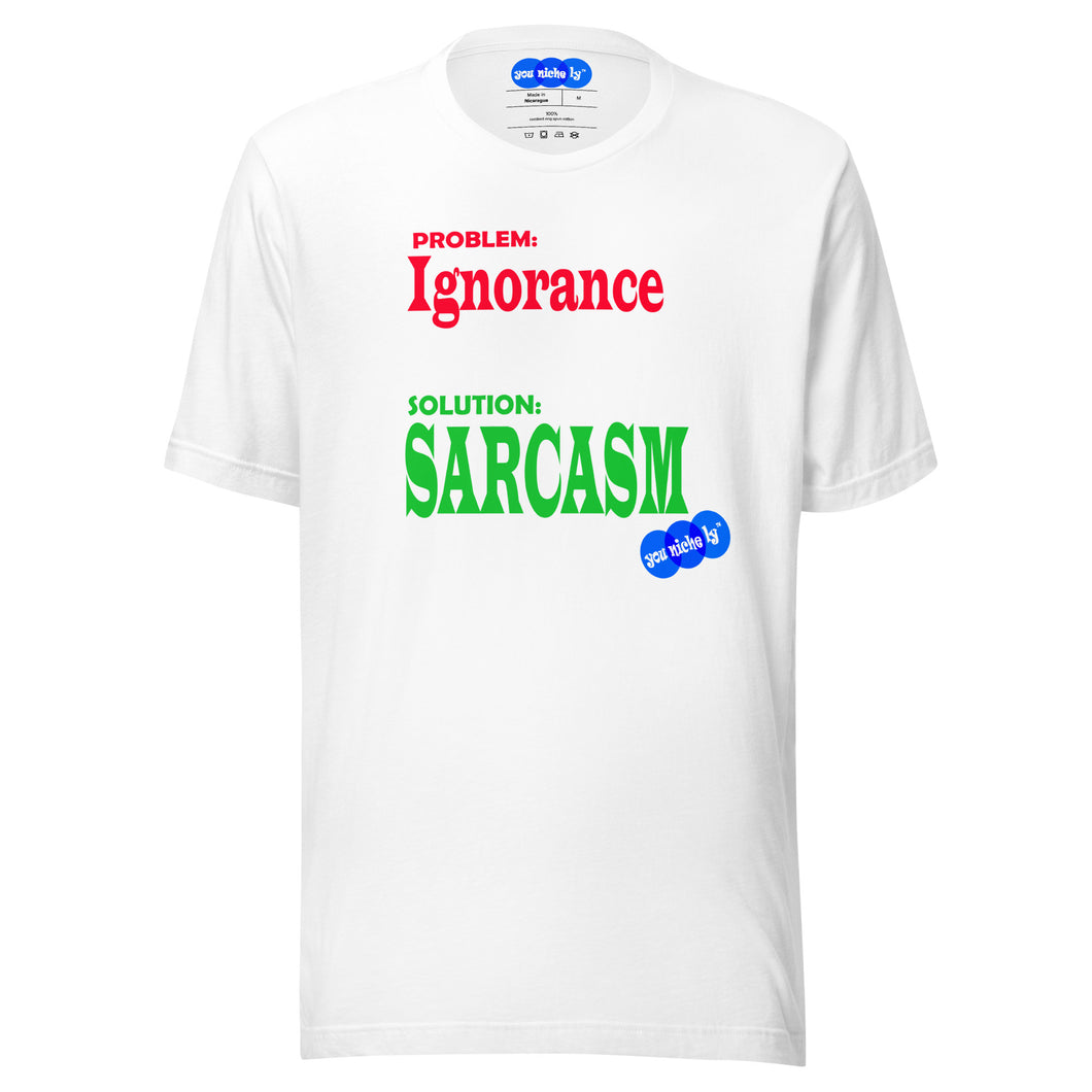 SARCASM - YOUNICHELY - Unisex t-shirt