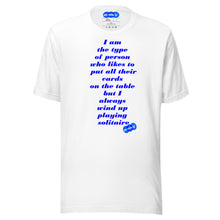 Load image into Gallery viewer, SOLITAIRE - YOUNICHELY - Unisex t-shirt
