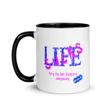Load image into Gallery viewer, LIFE SUCKS - YOUNICHELY - Mug with Color Inside
