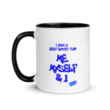 Load image into Gallery viewer, MY SUPPORT TEAM - Mug with Color Inside
