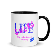 Load image into Gallery viewer, LIFE SUCKS - YOUNICHELY - Mug with Color Inside
