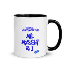 Load image into Gallery viewer, MY SUPPORT TEAM - Mug with Color Inside
