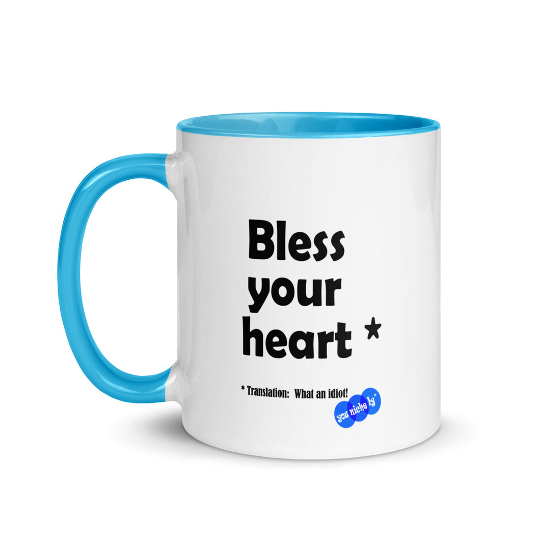 BLESS YOUR HEART - YOUNICHELY - Mug with Color Inside