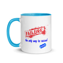 Load image into Gallery viewer, FAILURE TO SUCCEED - YOUNICHELY - Mug with Color Inside
