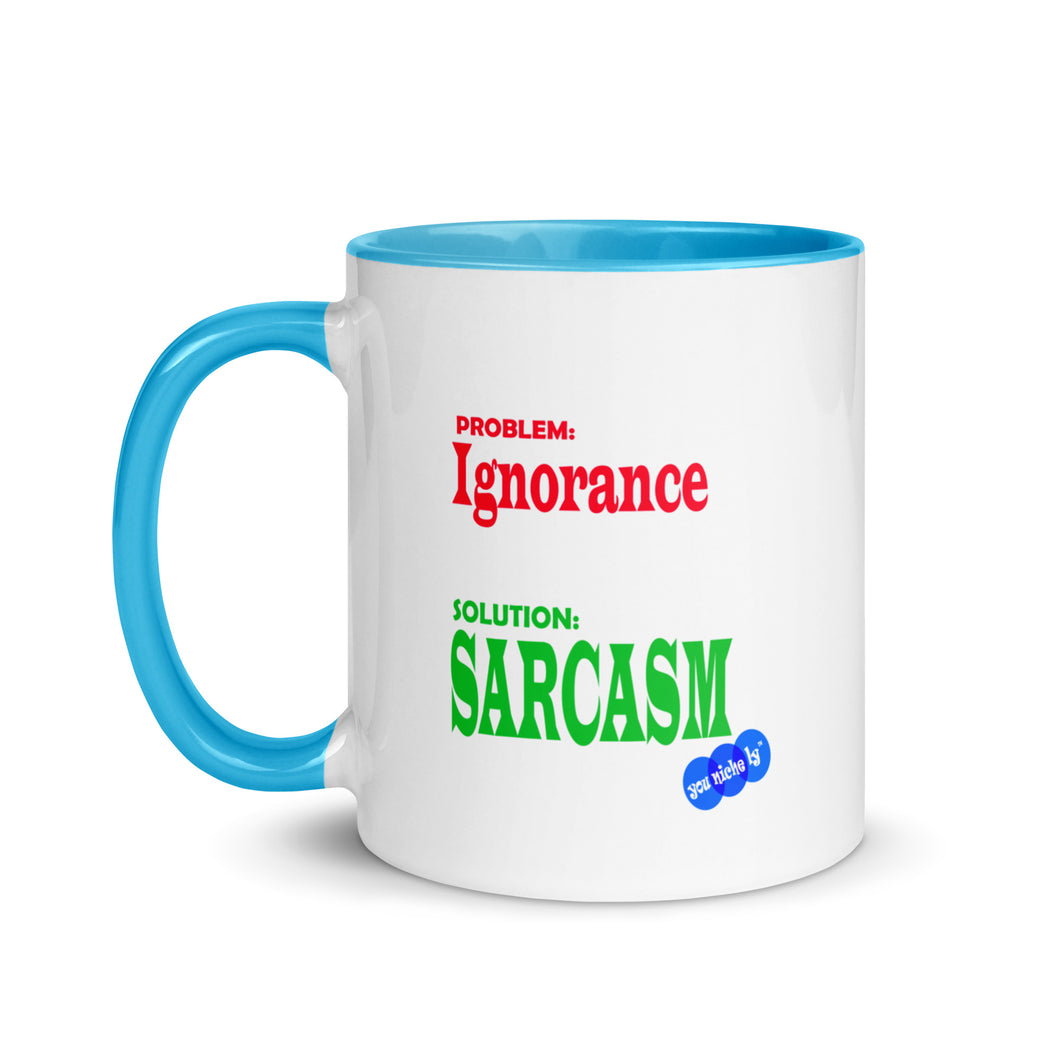SARCASM - YOUNICHELY - Mug with Color Inside