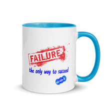 Load image into Gallery viewer, FAILURE TO SUCCEED - YOUNICHELY - Mug with Color Inside
