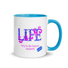 Load image into Gallery viewer, LIFE SUCKS - YOUNICHELY - Mug with Color Inside
