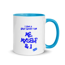Load image into Gallery viewer, MY SUPPORT TEAM - Mug with Color Inside
