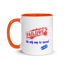 Load image into Gallery viewer, FAILURE TO SUCCEED - YOUNICHELY - Mug with Color Inside

