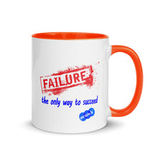 Load image into Gallery viewer, FAILURE TO SUCCEED - YOUNICHELY - Mug with Color Inside
