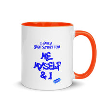 Load image into Gallery viewer, MY SUPPORT TEAM - Mug with Color Inside
