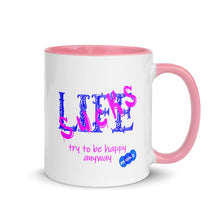 Load image into Gallery viewer, LIFE SUCKS - YOUNICHELY - Mug with Color Inside
