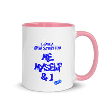 Load image into Gallery viewer, MY SUPPORT TEAM - Mug with Color Inside
