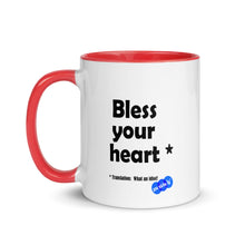 Load image into Gallery viewer, BLESS YOUR HEART - YOUNICHELY - Mug with Color Inside
