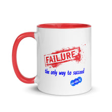 Load image into Gallery viewer, FAILURE TO SUCCEED - YOUNICHELY - Mug with Color Inside
