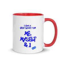 Load image into Gallery viewer, MY SUPPORT TEAM - Mug with Color Inside
