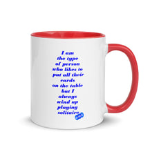 Load image into Gallery viewer, SOLITAIRE - YOUNICHELY - Mug with Color Inside
