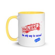 Load image into Gallery viewer, FAILURE TO SUCCEED - YOUNICHELY - Mug with Color Inside
