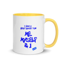 Load image into Gallery viewer, MY SUPPORT TEAM - Mug with Color Inside
