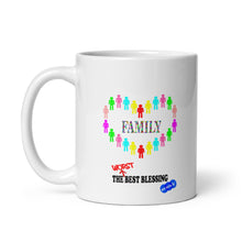 Load image into Gallery viewer, FAMILY - YOUNICHELY - White glossy mug
