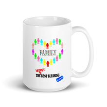 Load image into Gallery viewer, FAMILY - YOUNICHELY - White glossy mug

