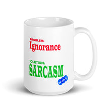 Load image into Gallery viewer, SARCASM - YOUNICHELY - White glossy mug
