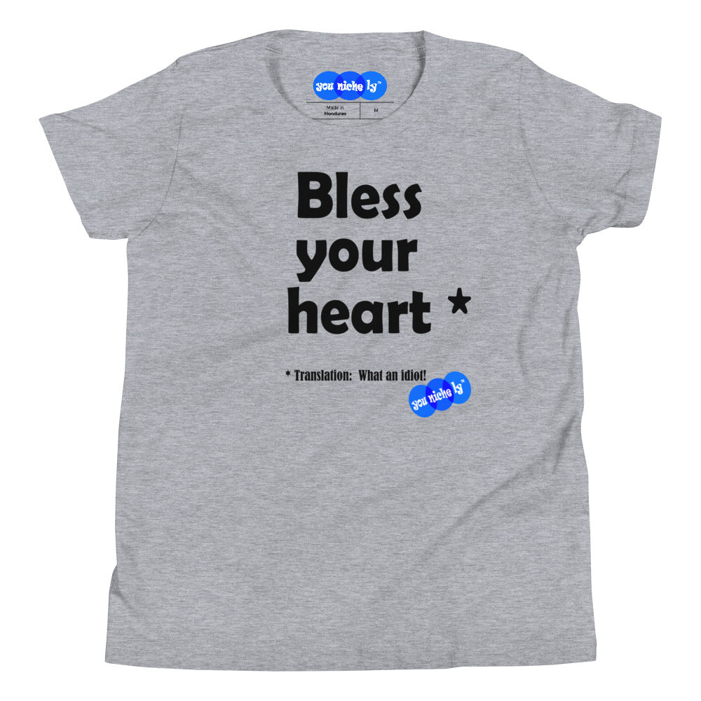 BLESS YOUR HEART - YOUNICHELY - Youth Short Sleeve T-Shirt