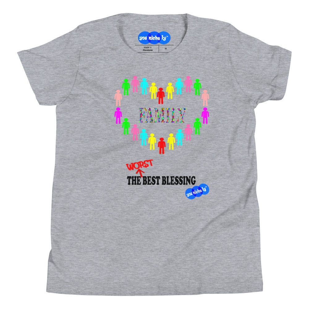 FAMILY - YOUNICHELY - Youth Short Sleeve T-Shirt