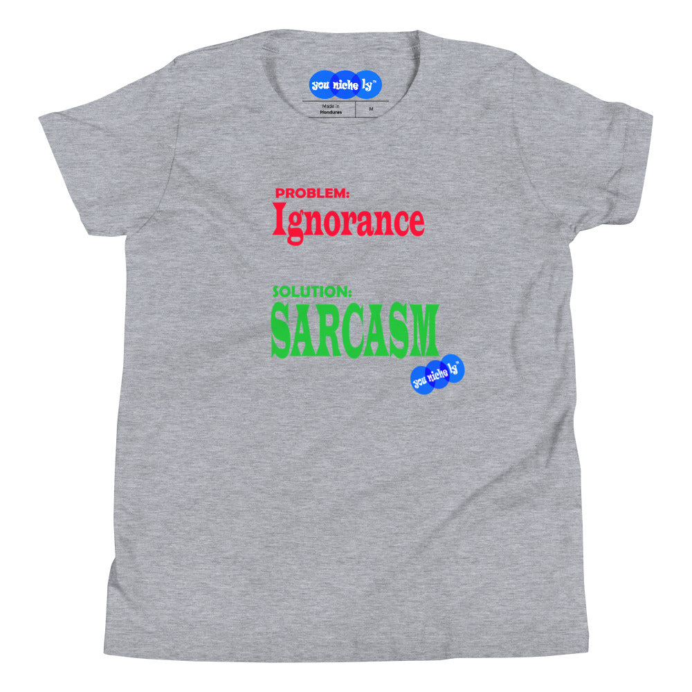 SARCASM - YOUNICHELY - Youth Short Sleeve T-Shirt