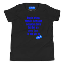 Load image into Gallery viewer, HAND OUT - YOUNICHELY - Youth Short Sleeve T-Shirt
